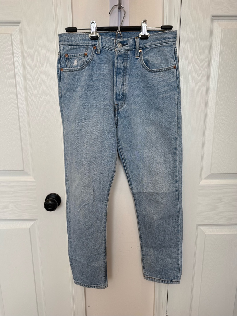 Levi's 501S - Light Blue Women's Skinny Leg Jeans